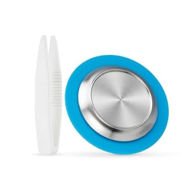 NiuLumea Capsule de café rechargeable en acier inoxydable 304 pour machines Nespresso, design écologique réutilisable avec entonnoir, pince à épiler et cuillère pour faciliter l'infusion et le