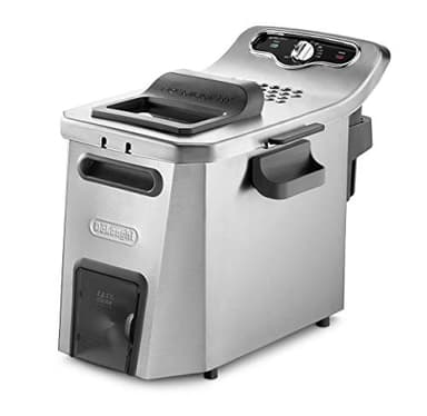 De'Longhi F44532CZ Friteuse 5 L, Métal, Silver