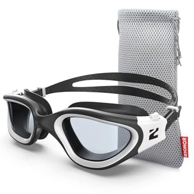 ZIONOR Lunettes de natation, G1SE lunettes de natation pour hommes et femmes avec protection UV, anti-buée, confort, lunettes de natation professionnelles