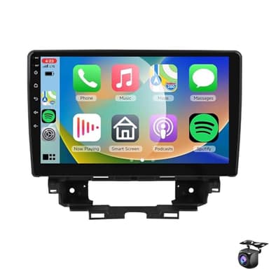 Autoradio 10,1" pour Renault Kangoo 2019-2025, écran Tactile Android, CarPlay sans Fil, Android Auto, Navigation GPS, Wi-FI, Bluetooth 5.0, Radio FM, RDS, Dab+, OBD2, égaliseur