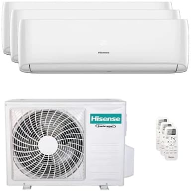Hisense Trial Split Climatiseur 3AMW62U4RJC 9000 BTU + 9000 BTU - WiFi Inclus - Actualités 2022