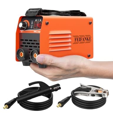 FEIFANKE ARC140 Ultra Mini Poste a Souder Inverter 140A IGBT DC Poste à Souder à L'arc avec Lift TIG, Affichage LED, Anti-Stick, 210 * 130 * 90mm