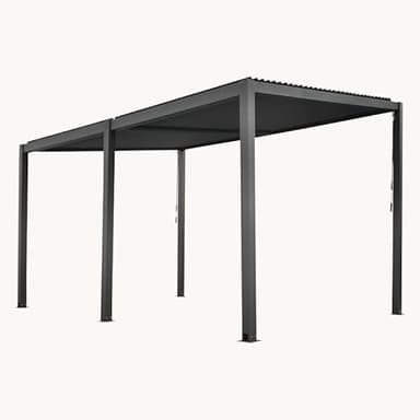CERLAND Pergola en Aluminium bioclimatique Sun - 12 m² - L400 x l310 x H253 cm -