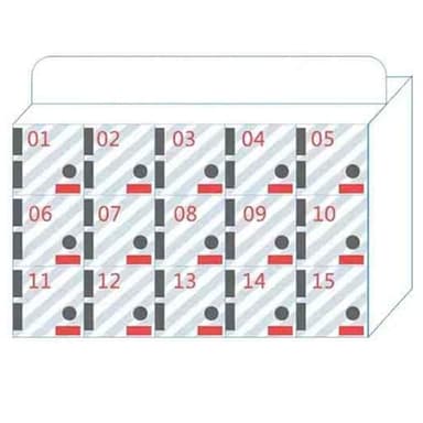 Casier de téléphone en acrylique de grande capacité avec serrure 15 bits de stockage idéal pour les écoles, les bureaux, les espaces publics, les événements et les organisations