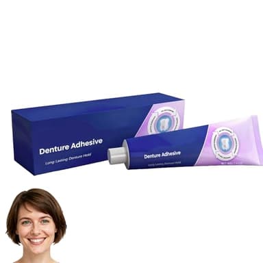 Colle pour prothèses dentaires, adhésif thermoplastique, adhérence longue durée, colle dentaire pratique, améliore l'ajustement, le confort et la stabilité (1pcs)