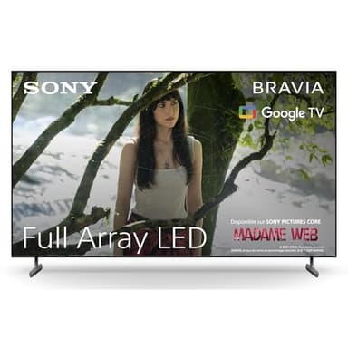 Sony Bravia Television KD-55X85L: 4K Ultra HD |Full Array LED | HDR | Google Television | Pack ECO | BRAVIA Core