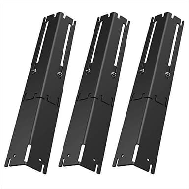 LOKHING Lot de 3 plaques chauffantes universelles de Rechange en Porcelaine réglable pour Barbecue à gaz - s’étendent de 30,5 cm à 53,3 cm de Large