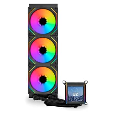 Kit Watercooling AIO Lian Li Galahad II LCD Infinity RGB - 360mm (Noir)