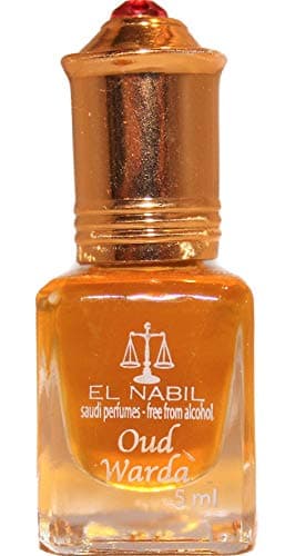 El Nabil - Oud Warda 5 ml - Saudi Perfumes -Sans Alcool