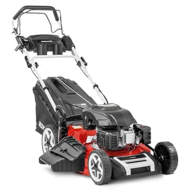 GREENCUT GLM880X - Tondeuse à Gazon à Essence 173cc 7.5hp, Moteur autotracté 4 Temps OHV, Lame 530mm 21" en Acier à Double Tranchant, système de Mulching 4 en 1, Hauteur réglable, Panier 65L