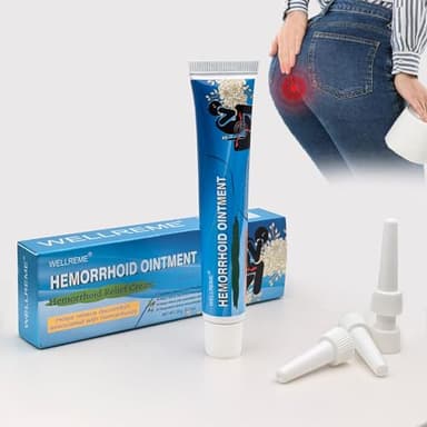 Creme Hemorroide – Formule naturelle à base d'hamamélis丨convient aux peaux sensibles (20 g)