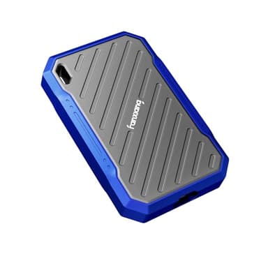 fanxiang Disque Dur Externe, IP68 résistant à l'eau et à la poussière, résistance aux Chutes avec étui de Protection en Silicone, idéal pour la Photographie en Plein air et Les Voyages d'aventure