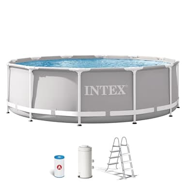 Intex kit Piscine Prism Frame Ronde Tubulaire (ø) 3,66 x (h) 0,99m