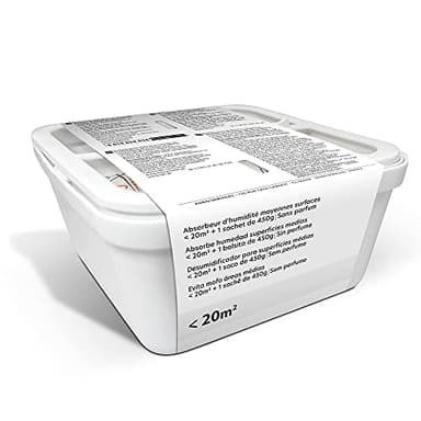 Centrale Brico Absorbeur d'humidité et Recharge Sac, 20 m²