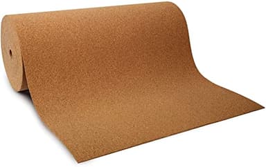 KARAT Rouleau de liège - Isolant naturel - Polyvalent - Isolation acoustique et thermique - Disponible en différentes épaisseurs et longueurs (3 mm, 100 x 100 cm)