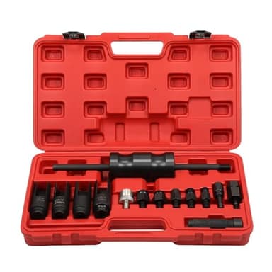 GEARMONSTER 14 pièces extracteur d'injecteur diesel CDI, ensemble d'outils d'extraction d'injecteur, extracteurs d'injecteurs de carburant