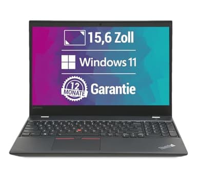 Lenovo ThinkPad T580 Ordinateur portable 15,6" Full HD Intel Core i7-8550U @ jusqu'à 4 GHz 32 Go 512 Go SSD avec Windows 11 Pro & logiciel antivirus gratuit inclus 12 mois de garantie (reconditionné)