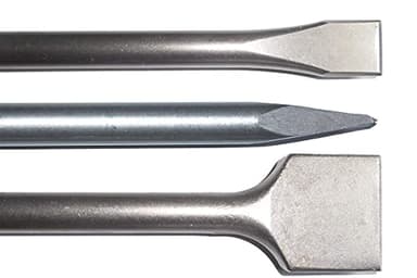 SDS MAX - Jeu de burins pointus - 400 mm de long - 25 x 400 mm et 50 x 400 mm
