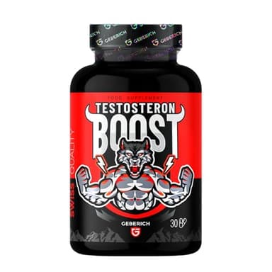 Complément Alimentaire 'Testosteron Boost' – Vitalité Masculine et Soutien Sexuel – avec Maca, Serenoa Repens, Ginseng – 30 Gélules