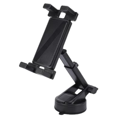 OPPWONG Meilleur Support de Téléphone pour Voiture 2025 Robuste et Réglable Rotation à 360° Caoutchouc Antidérapant Universel Longueur 15CM pour Smartphones Tablettes et SUV