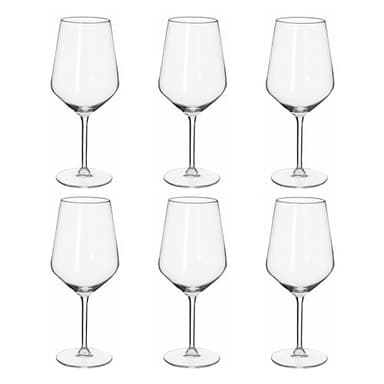 Alpina Verres à Vin Rouge - Lot de 6 - 53cl - Résistant au Lave-Vaisselle - Cadeau pour le Vin