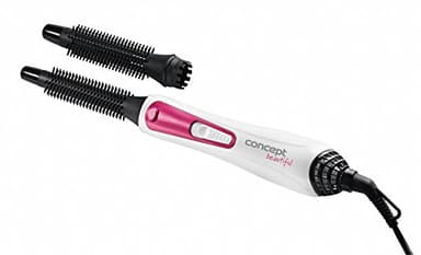 CONCEPT Hausgeräte Brosse à air chaud KF-1310Fi, 2 pointes 20 et 16 mm, violet