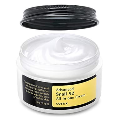 COSRX Advanced Snail 92% All In One Cream 100 ml | Crème Hydratante avec Bave d'Escargot | Pour Anti Rides Peaux d'Acné et Peau Sèche Soins pour le Visage de Jour Femme | Coréen Korean Skincare