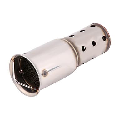Elerose pour motorcycle decibel killer Tuyau d'échappement DB silencieux d'échappement modifié universel de 51 mm pour moto tuyau d'échappement amovible en acier inoxydable suppresseur de bruit DB