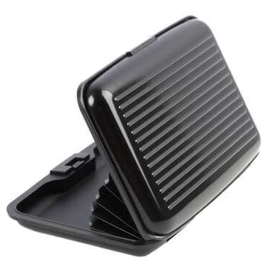 HLziy Étui à Cartes en Aluminium, Housse de Crédit avec Protection RFID, Étui NFC & RFID, Blocage RFID, Porte-Cartes Étanche, Protège Vos Cartes Bancaires Contre la Lecture Non Autorisée