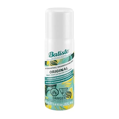 Batiste Shampooing Sec, Original, Rafraichit les Cheveux et Apporte du Volume, Absorbe Excès de Sebum, Sans Rinçage, 50ml
