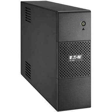 Eaton Onduleur 5S 1000 IEC - Line-Interactive UPS - Puissance 1000VA (8 Prises IEC 10A) - Protection Tel/Fax/Internet/Réseau 10/100 RJ45 - Noir (5S1000I)