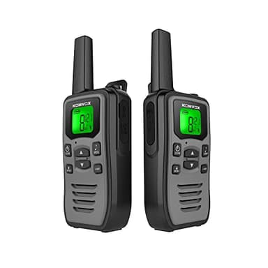 Talkie Walkie Professionnel 16 Canaux, Rechargeable USB, VOX LED, Longue Portée
