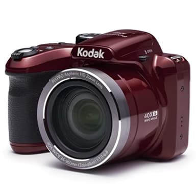 Kodak Astro Zoom AZ401 1/2.3" Appareil photo Bridge 16,15 MP CCD (dispositif à transfert de charge) 4608 x 3456 pixels Rouge