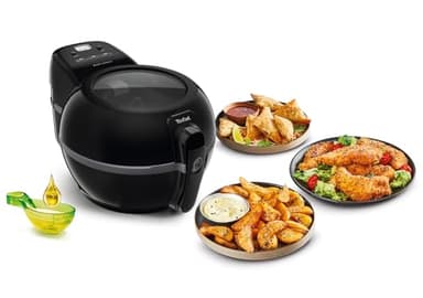 Tefal Actifry Extra Friteuse sans huile, 1,2 kg de frites, Sans odeur, Régulation automatique de la température, Pale de brassage, Couvercle en verre, air fryer FZ722815