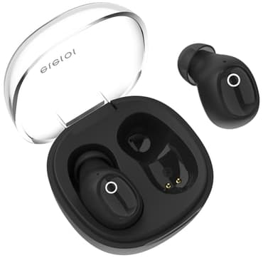 eleror Écouteurs sans Fil pour Petites Oreilles Femmes et Hommes, écouteurs Bluetooth pour Petits canaux auditifs, Mini écouteurs Bluetooth sans Fil pour iPhone, écouteurs Android (Noir)
