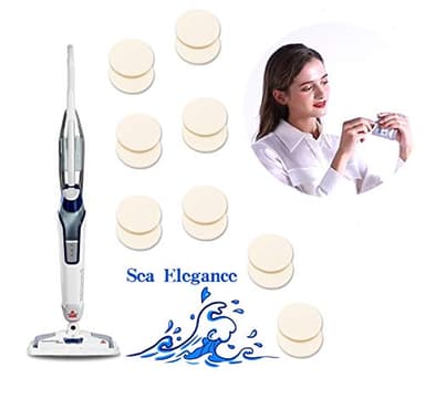 LeFix Lot de 16 disques parfumés pour balai vapeur (Sea Elegance) compatibles avec les séries Bissell Powerfresh et Symphony, y compris les modèles des séries 1940, 1440, 1132, 1543 et 1544