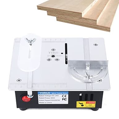 Mini scies à table, Scies D'établi Électriques De Précision Portables Moteur 96W Scie À Bois pour bricolage Hobby modèle artisanat outil de coupe