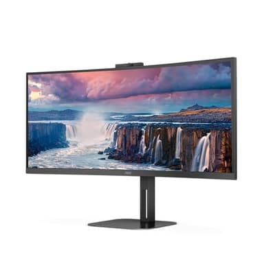 AOC 34 L CU34V5CW/BK Curved, Webcam 2MP Windows Hello
