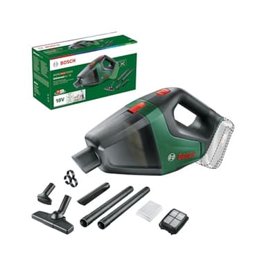 Bosch Home and Garden Aspirateur sans fil UniversalVac 18 (sans batterie, système 18 V, dans une boîte en carton)