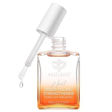 Modelones Vernis Durcisseur Ongle Extra Fort 8in1 et Huile Cuticules Ongles Kit, Soin Ongles Abimes, Vernis Fortifiant Ongles, 15ml Empêche le Dédoublement de Ongle, Pousse Ongle Rapidement