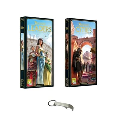 Lot Seven Wonders 2 Extensions Leaders + Cities Version Française + 1 Décaps Blumie (Leaders + Cities)