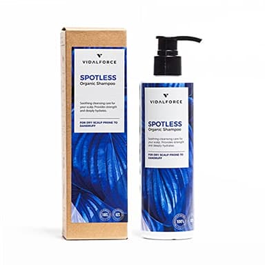 SPOTLESS Shampooing contre la dermatite séborrhéique et contre les pellicules I biologique pour cuir chevelu sensible I Shampooing pour cuir chevelu sensible
