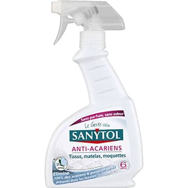 Sanytol Anti-acariens. Tissus, Matelas, Moquettes. Efficace 6 Mois. Sans Parfum, Sans Odeur. - ( Prix Par Unité ) Envoi Rapide Et Soignée