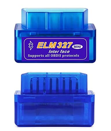 AUELEK OBD2 Diagnostic,Scanner OBD2,Bluetooth OBD2 V1.5 ElM327 Lecteur de Code de Voiture,Outil d'analyse de Diagnostic Automatique Adaptateur OBDII,Plug and Play,Compatible avec Android,iOS, Windows