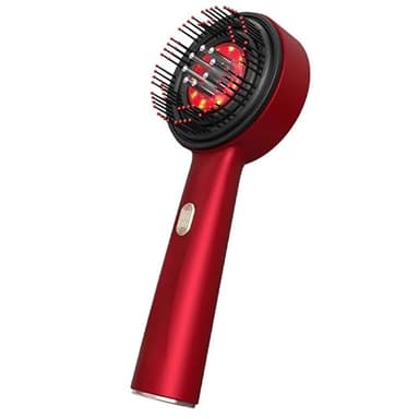 Masseur électrique du cuir chevelu, peigne électrique portable de massage du cuir chevelu et des cheveux, brosse de massage du cuir chevelu shiatsu sans fil, massage profond du cuir chevelu pour déten