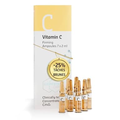Elemental Care Serum Vitamine C Visage 7x2ml – Anti Taches Brunes & Anti-Âge – Sérum Visage Éclat, Peau Uniforme, Hydratant et Revitalisant pour Teint Radieux et Jeune