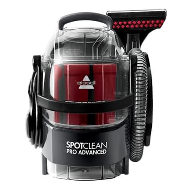 BISSELL SpotClean Pro Advanced, Noir Titanium,Rouge
