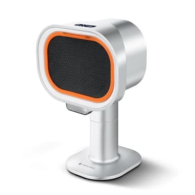 AMZCHEF hotte aspirante portable avec hauteur télescopique et inclinaison à 40°, 4 modes de vitesse, silencieuse, filtre en aluminium de grand calibre pour appartement/BBQ/RV, Sans installation