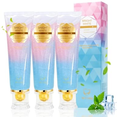 Puasok 3Pcs Dentifrice Blanchissant à la Niacinamide, Niacinamide Whitening Toothpaste, Élimine les Taches de Café & Thé, Dentifrice Niacinamide pour Dents Plus Blanches, Haleine Fraîche