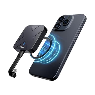 Fikwot FP70 Disque Dur Externe SSD 500Go, Portable SSD Magnétique, avec Anneau Magnétique, Jusqu'à 1050Mo/s, USB-C 3.2 Gen2 ssd Portable Externe pour iPhone série 15, Téléphone, Mac, PC, Tablette